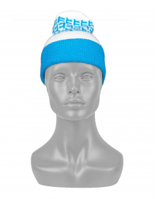 Acrylic Kids  designer cap skyblue